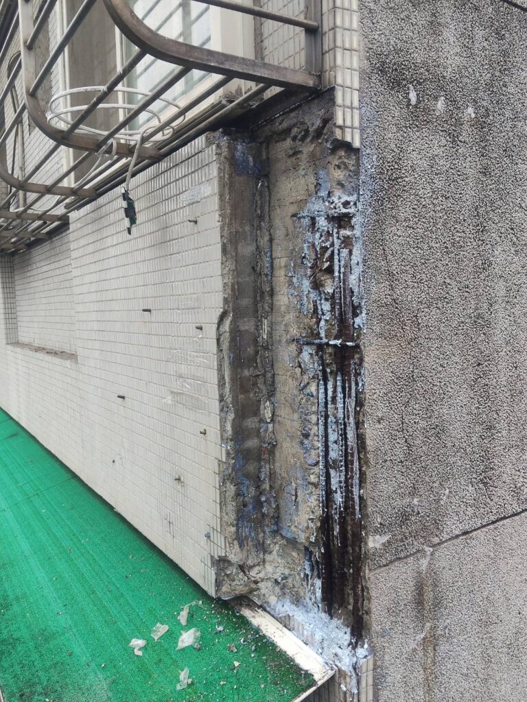 高雄外牆施工案例｜30年透天厝外牆修繕及防水工程-2