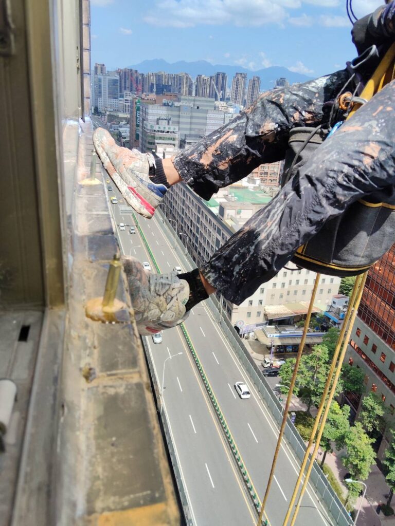 外牆防水工程｜窗框高壓灌注止漏-4