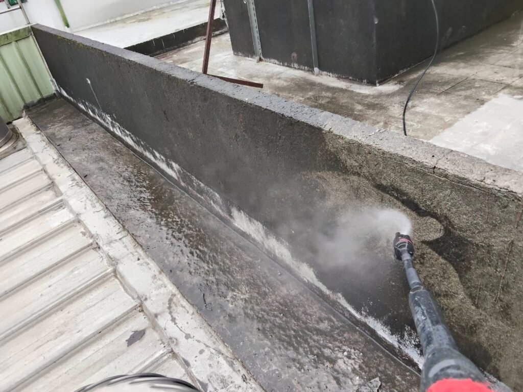 外牆防水工程|🧼 防水施工的第一步:徹底清洗地面-2