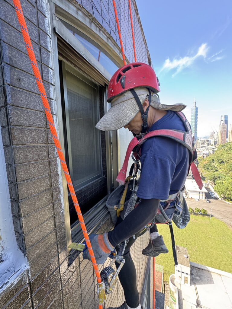 信義區外牆防水工程｜可以看見101大樓，真的是高樓美景啊～4