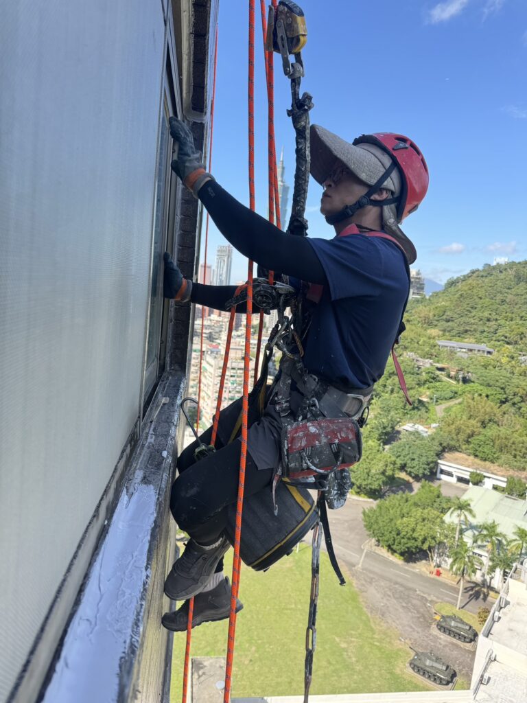 信義區外牆防水工程｜可以看見101大樓，真的是高樓美景啊～9