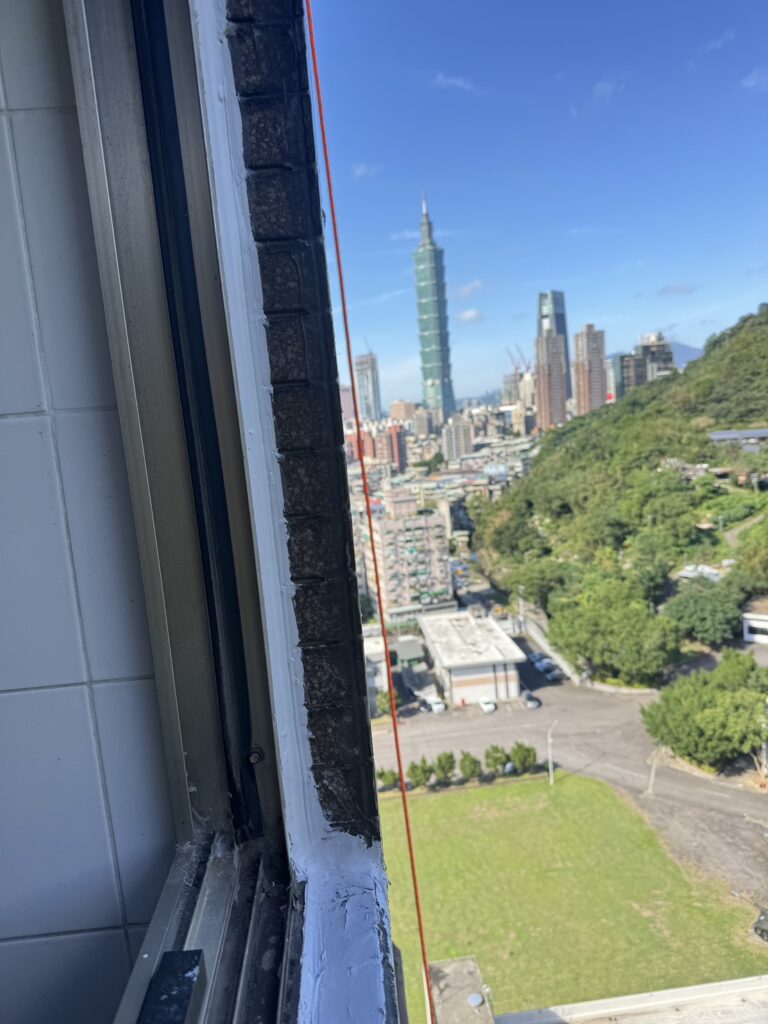 信義區外牆防水工程｜可以看見101大樓，真的是高樓美景啊～1